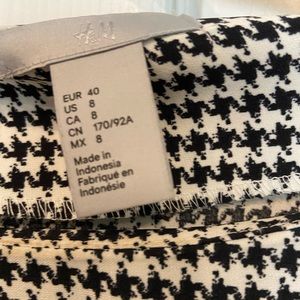 H&M Houndstooth Dress